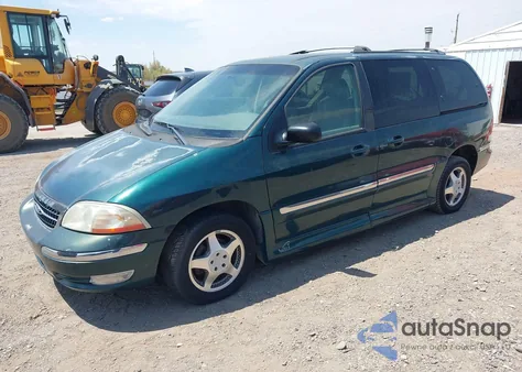 2000 Ford Windstar Se из США, поврежденный, VIN 2FMZA5241YBD02694
